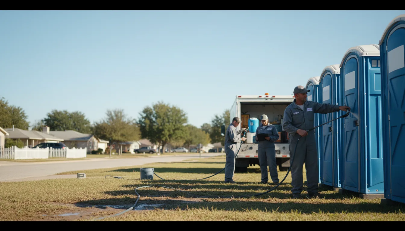 Long-Term Portable Toilet Rental in De Soto, IL near me
